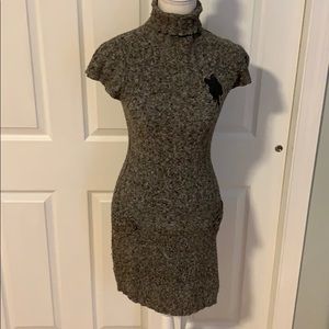 Turtleneck sweater one piece